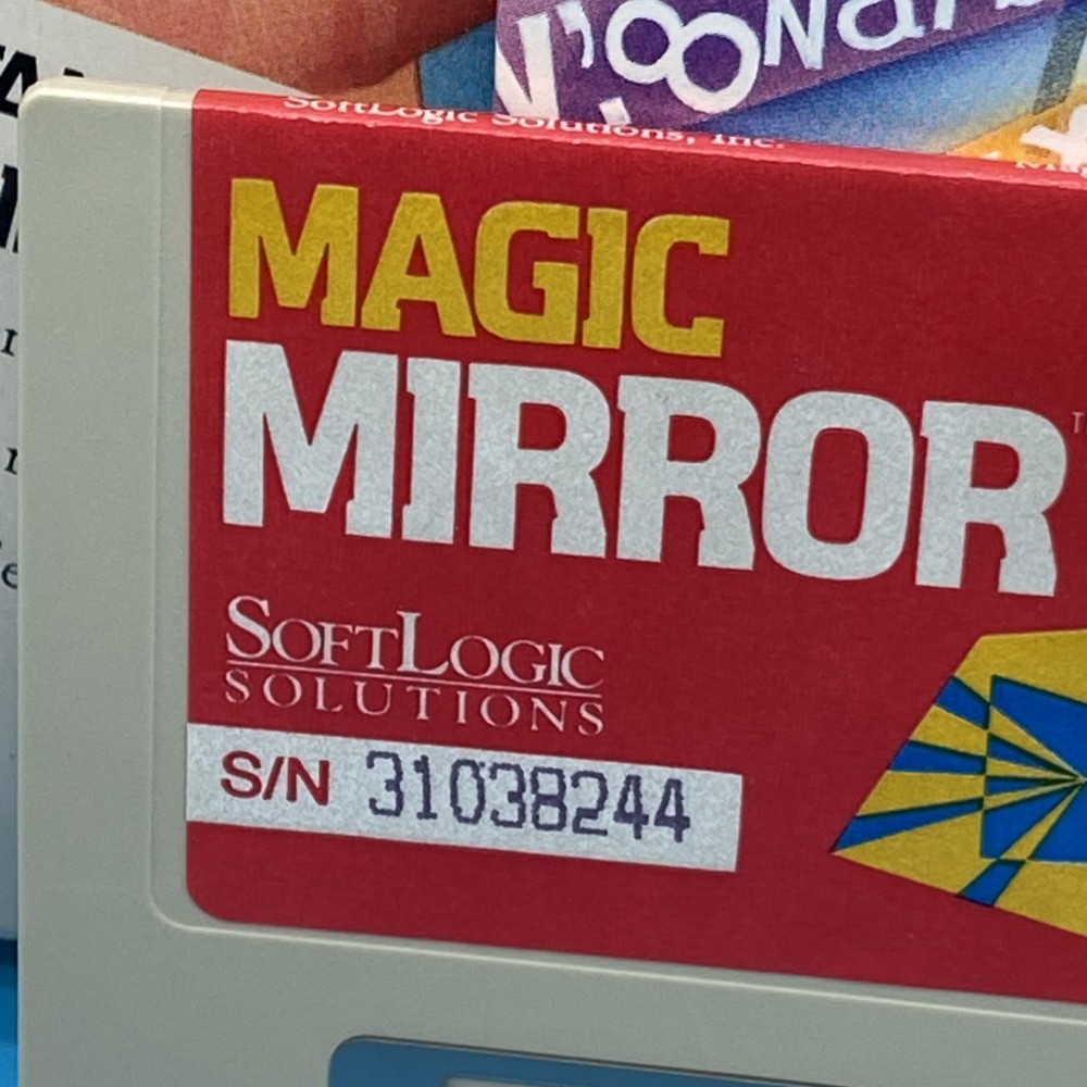 Vintage Magic Mirror SoftLogic Solutions Software PC 3.5" Floppy Disk Boxed