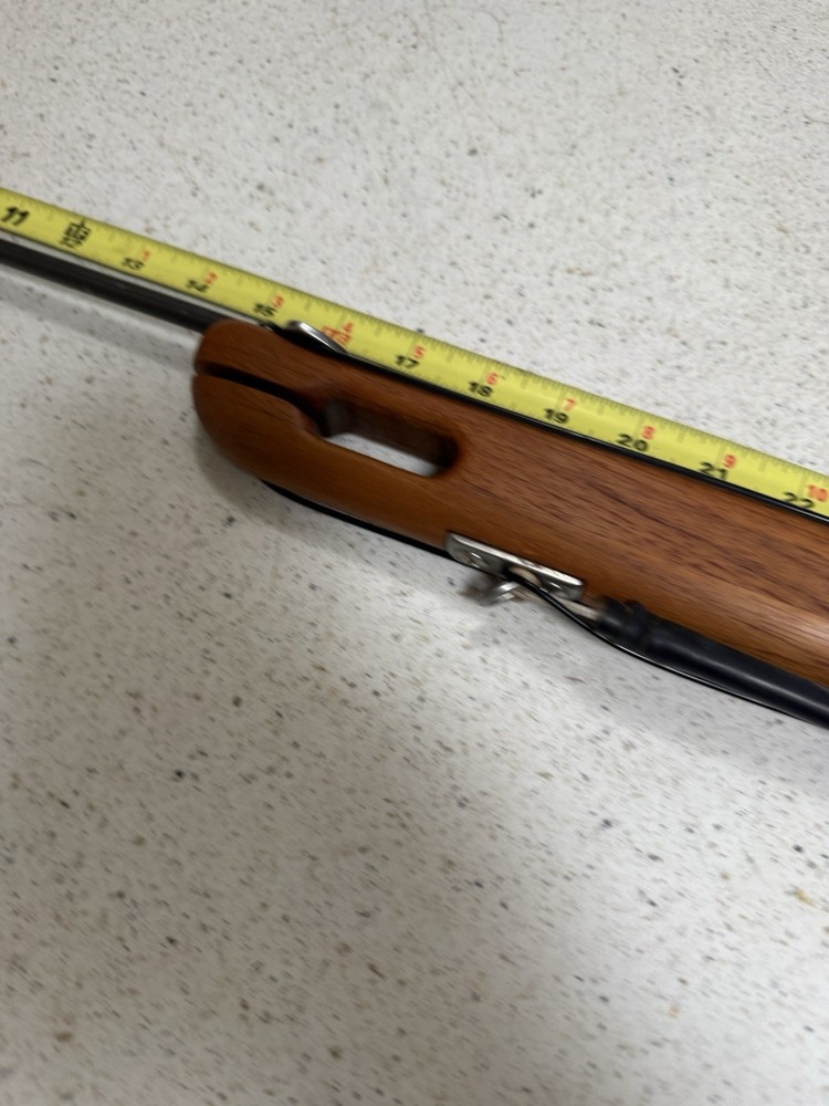 Riffe Speargun Teak Wood 50” Very Nice No Bands