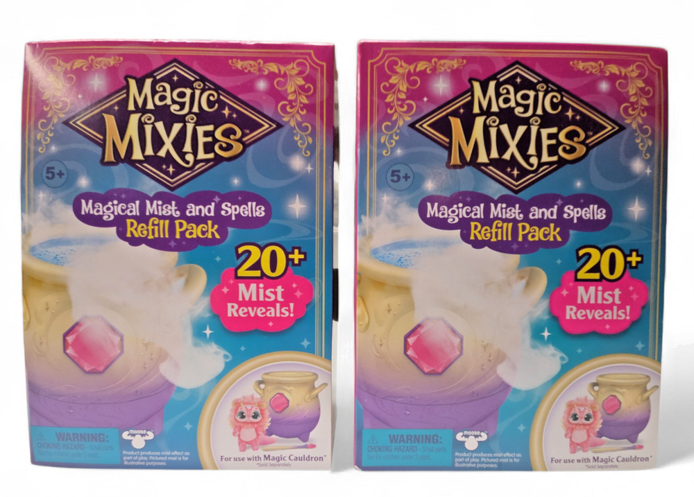 2 Pack - Magic Mixies Magical Mist and Spells Refill Pack for Magic Cauldron
