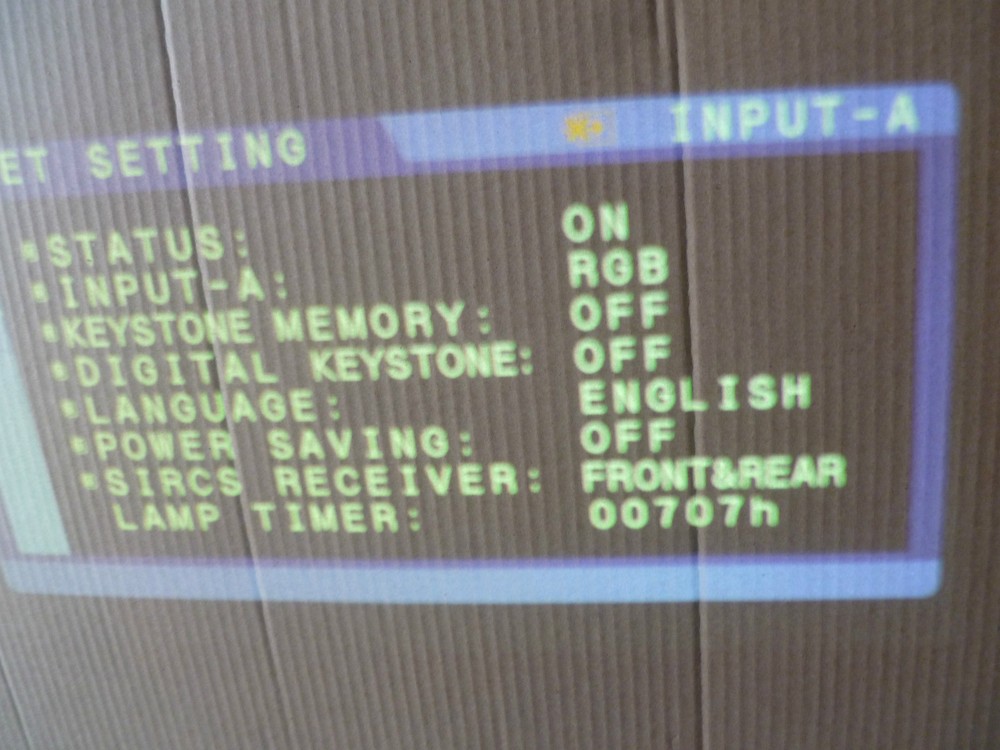 SONY LCD DATA PROJECTOR VPL-CS1