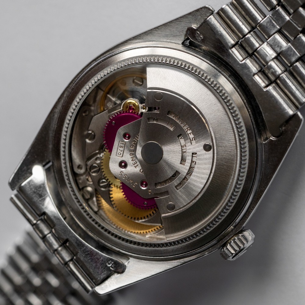 Extra-Slim Sapphire Exhibition Caseback for Vintage Rolex Datejust