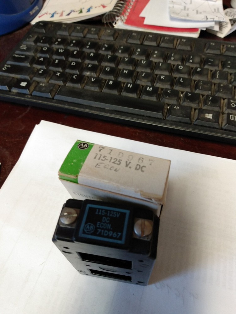 Allen Bradley 71D967 Coil 115-125 VDC