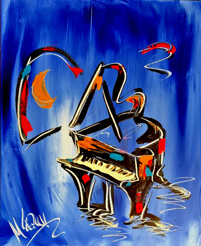 WALL DECOR abstract  Original  Painting canvas IMPRESSIONIST