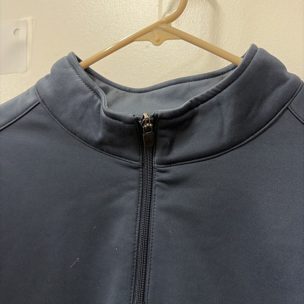 Men’s Ben Hogan Performance Navy Blue Pullover Jacket 1/4 Front Zipper Size 2XL