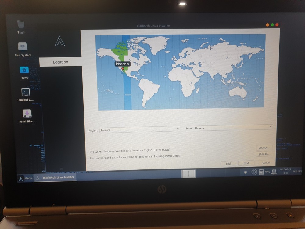 Linux BlackArch Slim 2023.05.01 64-bit Bootable Live and Install USB Flash Drive