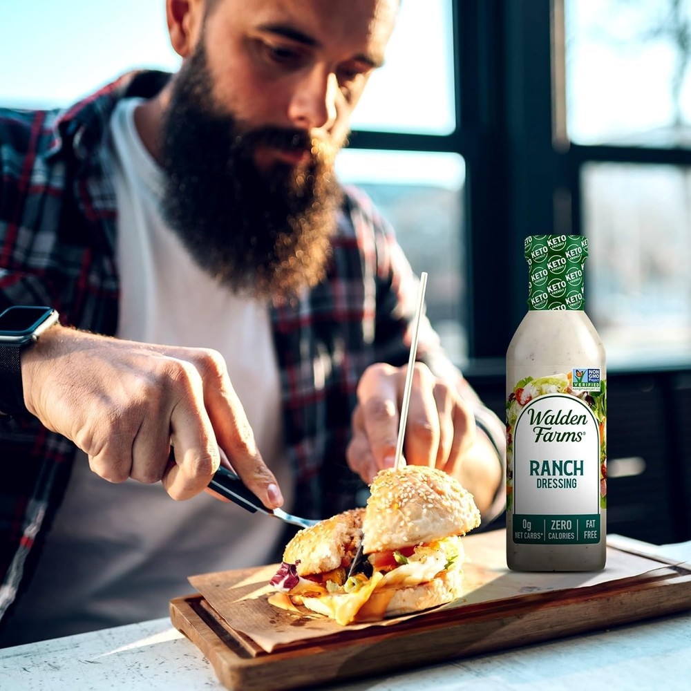 Zero-Calorie Keto-Friendly Ranch Dressing - 2 Pack