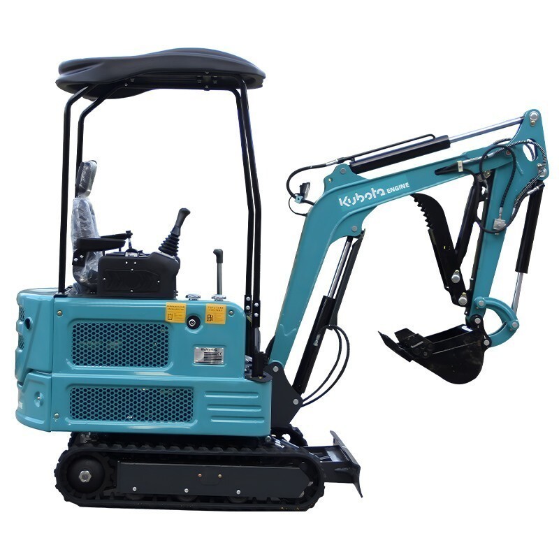 1 Ton Mini Excavator & Auger Drill Combo - Kubota Engine & 81cm Drill Pipe