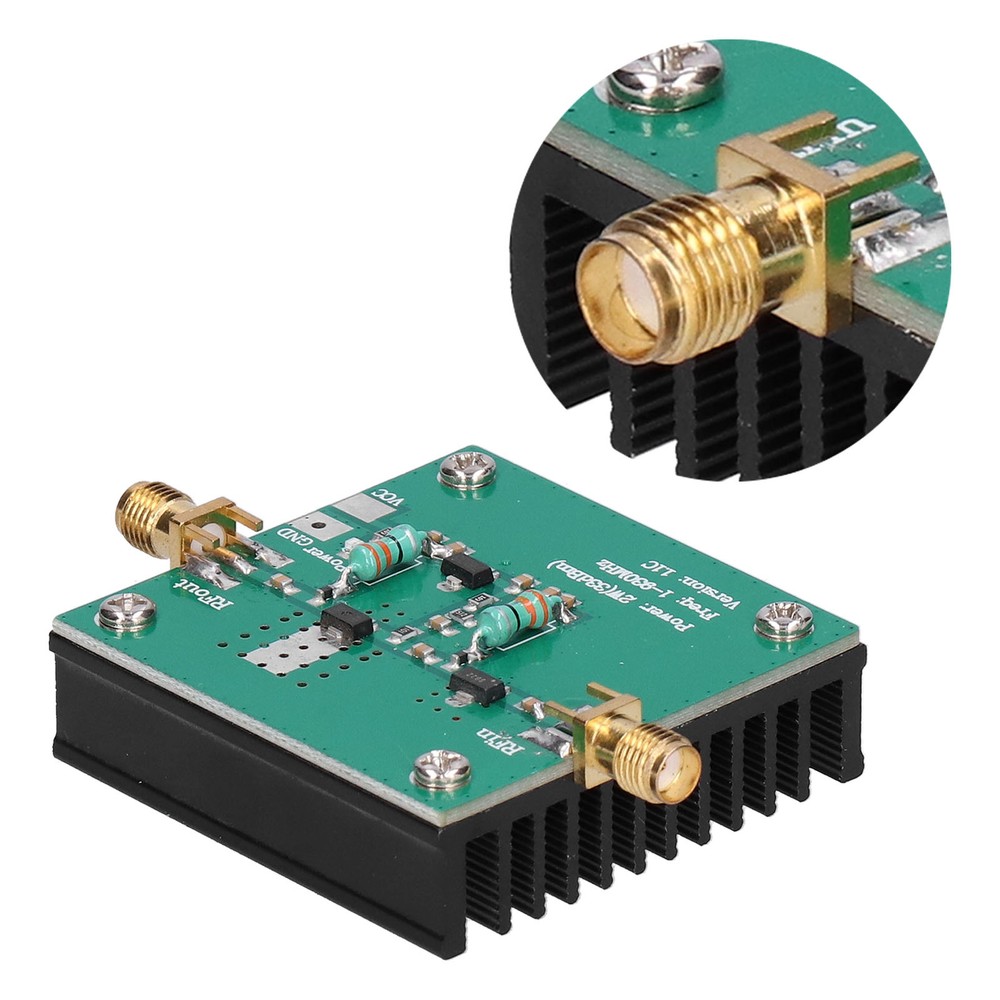 RF Power Wideband Amplifier Amplification Module 1-930MHz Working Frequency