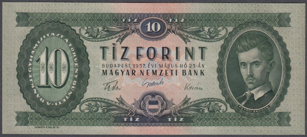 Hungary 10 Forint 1957 UNC