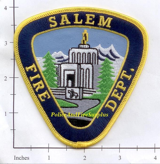 Oregon - Salem OR Fire Dept Patch