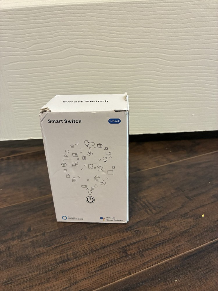 Smart WiFi Switch, 1-Gang, Matter, Neutral Required