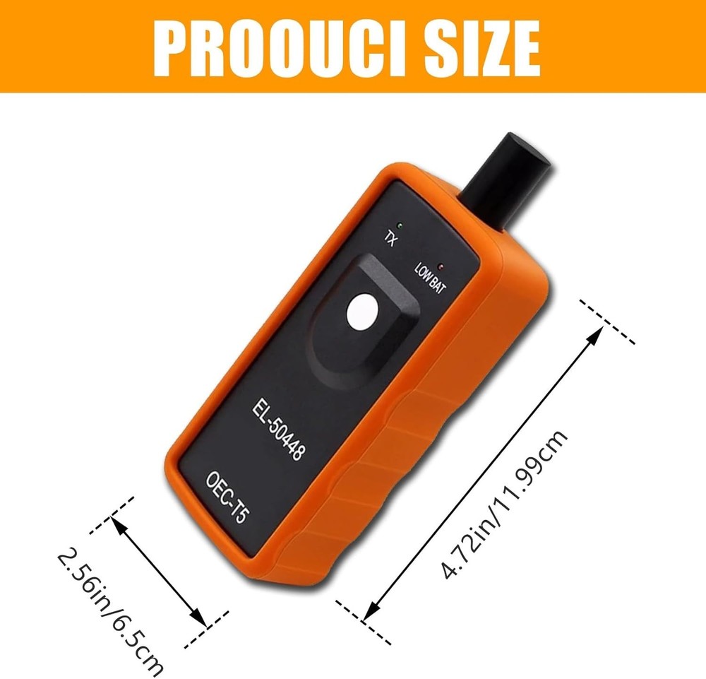 Universal GM TPMS Relearn Tool for Tire Sensor Activation & Reset