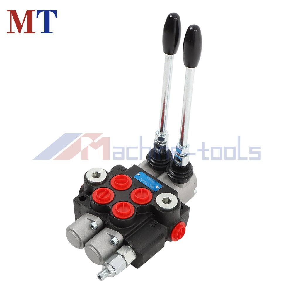 BSPP 2 Spool High-Flow Valve 3600 PSI for Custom Hydraulic Systems