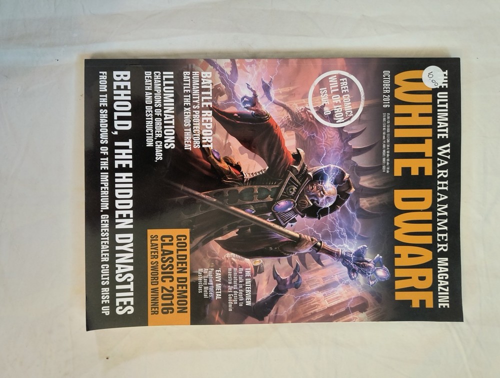 White Dwarf Tyranid / Genestealer Cult Bundle Includes Unpunched Ability Tokens
