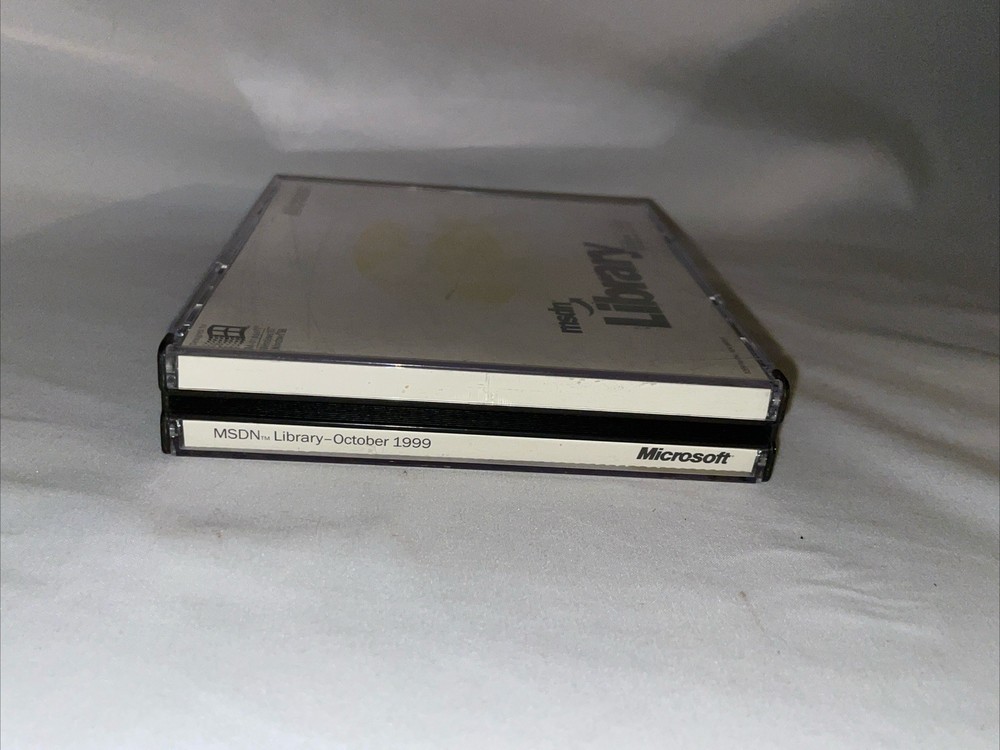 Microsoft msdn Library October 1999 ~ CD-ROM 3 Disc For Windows 98 NT