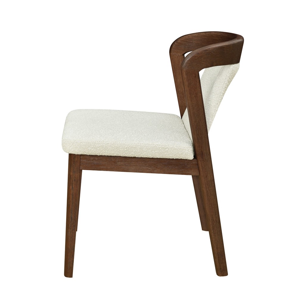 Upholstered Backrest Armless Dining Chairs