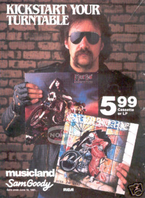 80's BIKER GUY LIKES GRIM REAPER & MEAT LOAF