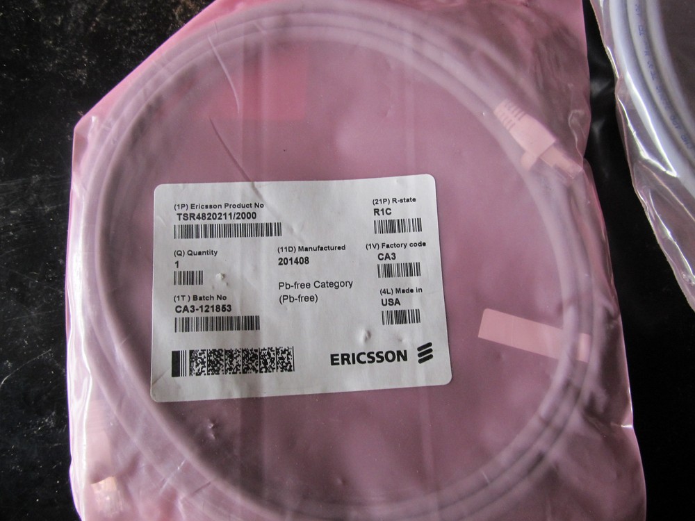New Ericsson TSR4820211/2000, Connection Cable