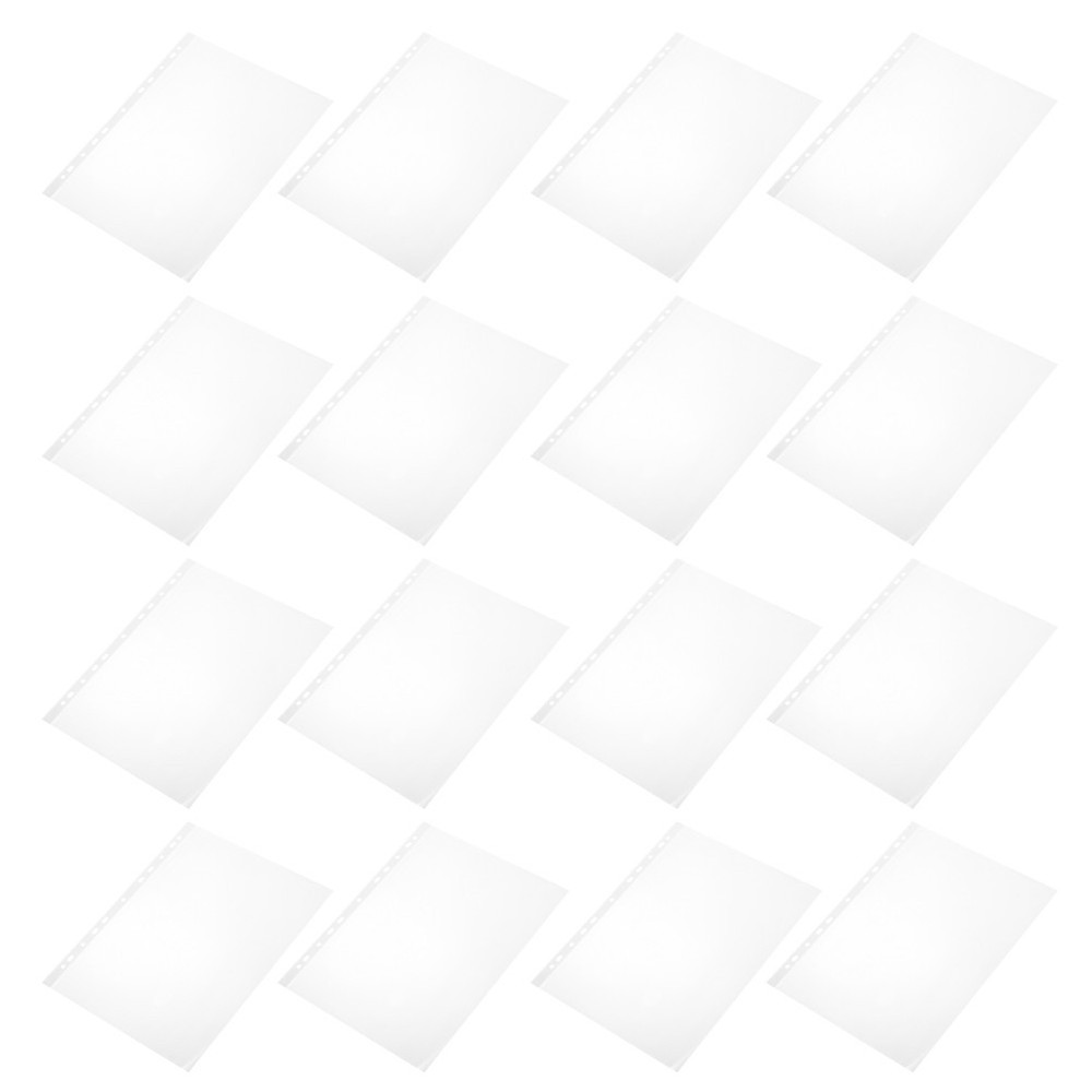 100 Pcs Bib Sheet Protector Marathon Holder Display Binder Sleeve