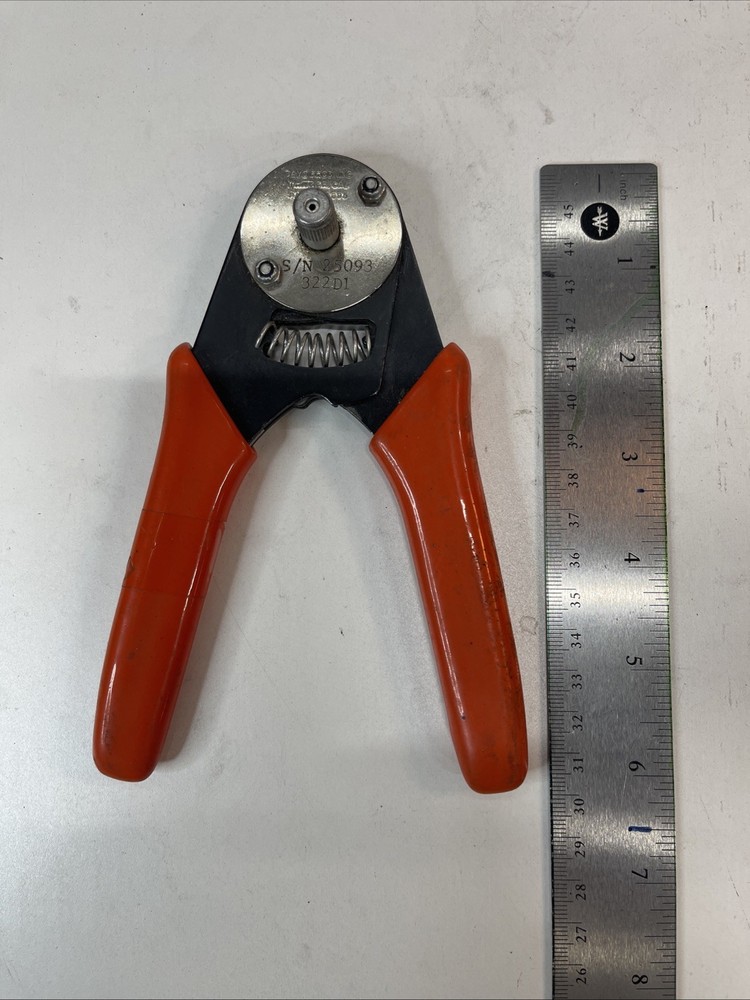 DAVO 322D1  RATCHETED CRIMPING TOOL