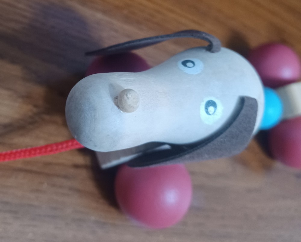 Dachsund Wooden Pull Toy