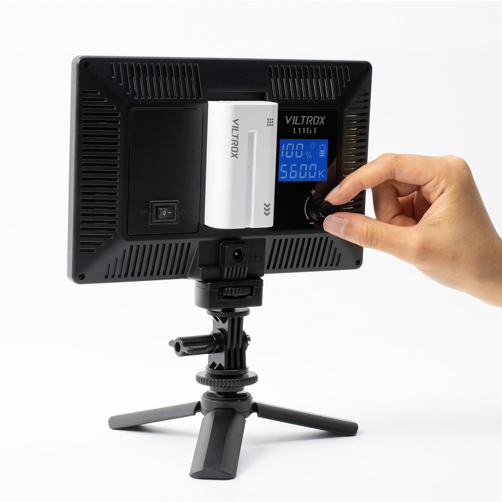 15W Video Light Panel, 3300K-5600K On Light, Super Thin Key Light Panel with ...