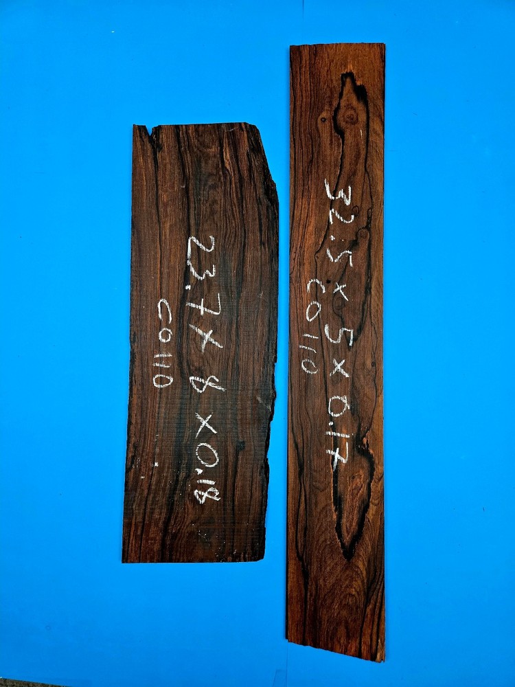 Cocobolo guitar back and sides set CO110