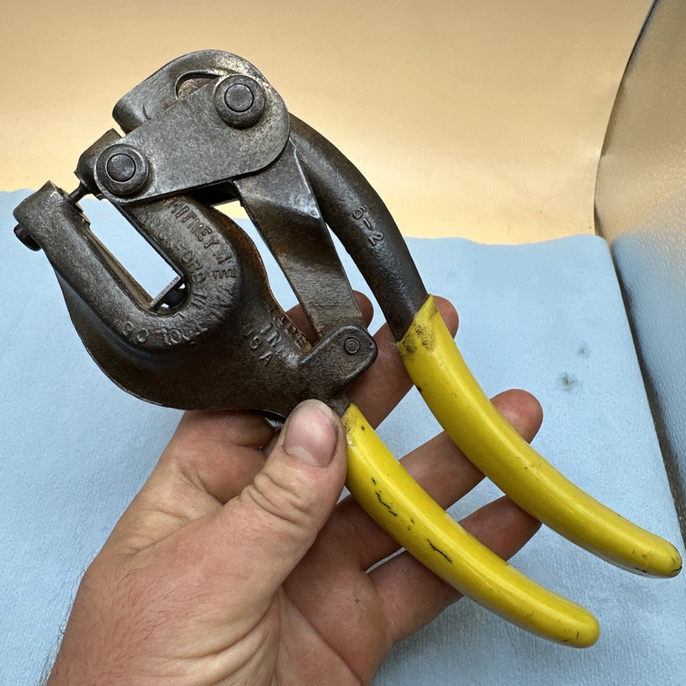 Roper Whitney No 5 Junior Hole Punch Tool With 1/8” Bit