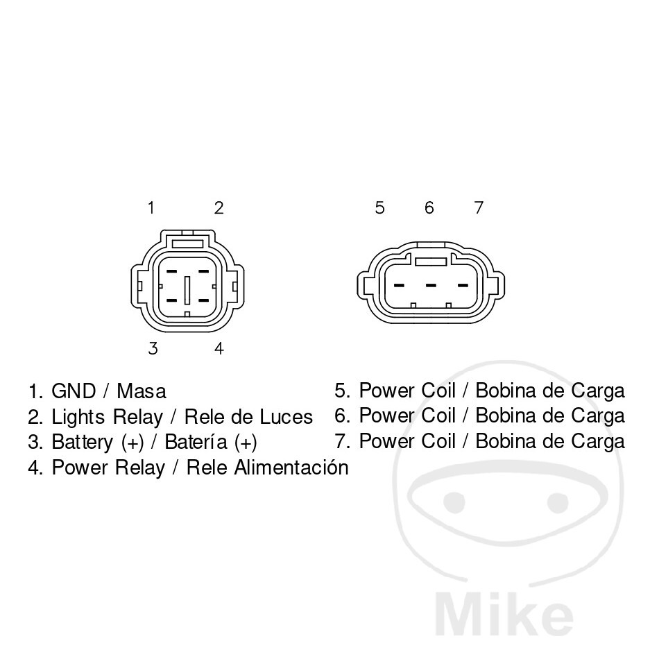 DZE Regulator Rectifier fits Husqvarna FE 350 2014-2016