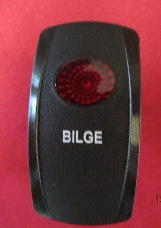CARLING  BILGE  SWITCH-LIGHTED 3 TERMINALS P# 1043