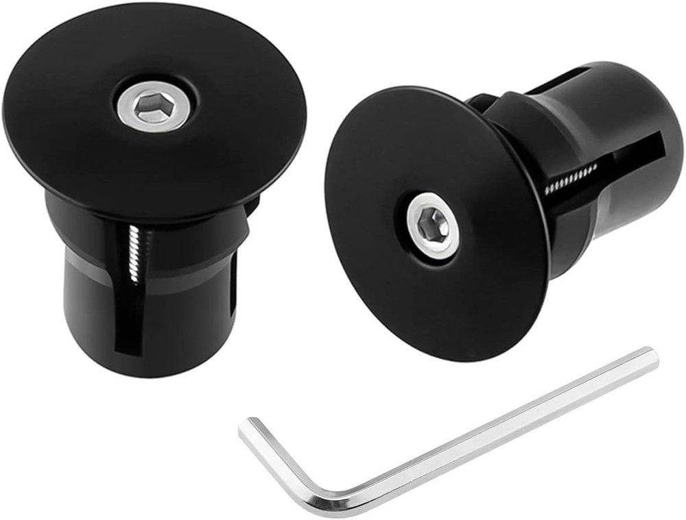 Aluminum Bicycle Handlebar Plugs - Easy Install for Optimal Performance