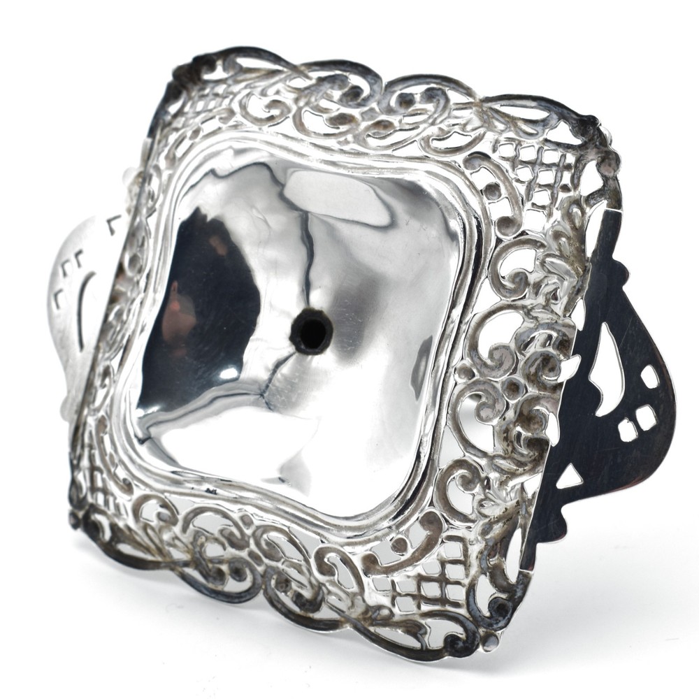 Antique Solid Silver Ring Tree Dish Edwardian 1902