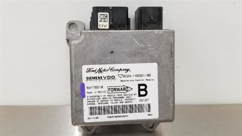 06 FORD E350 SUPER DUTY SRS CONTROL MODULE 6C2414B321BB