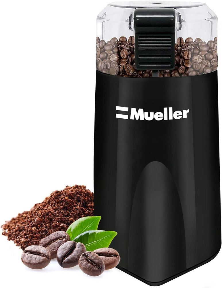 Mueller Living HyperGrind Precision Electric Spice/Coffee Grinder Mill Black