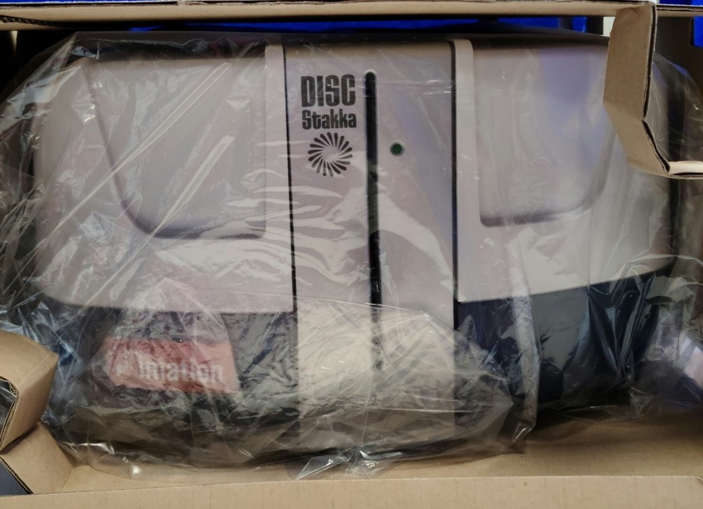 New! Imation Disc Stakka Automated CD/DVD Storage Carousel