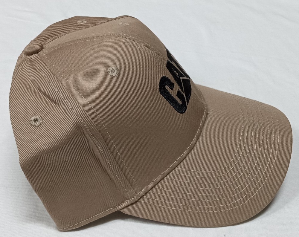 Caterpillar Embroidered Six Panel Adjustable Fit Unisex Six Panel Hat