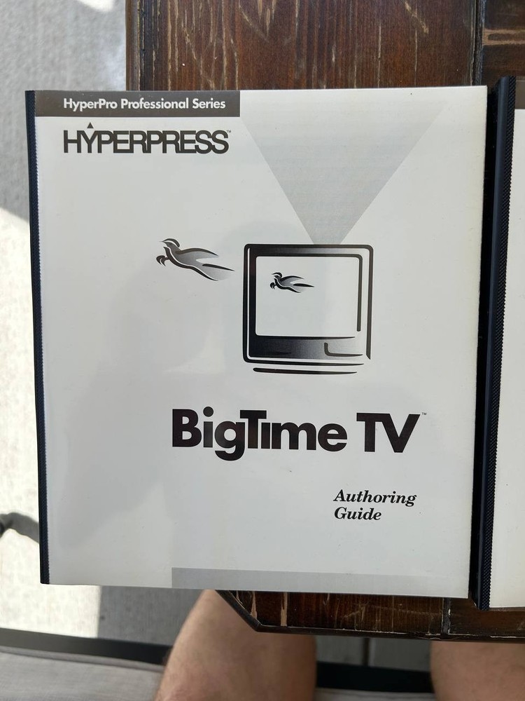 Vintage HyperPro BigTime TV. Multimedia Video Authoring System