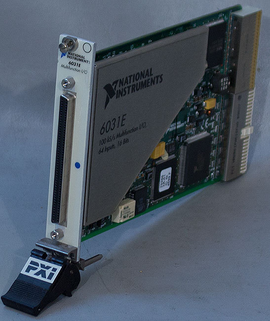 National Instruments PXI-6031E High-Resolution Multifunction I/O Board 100ks/s