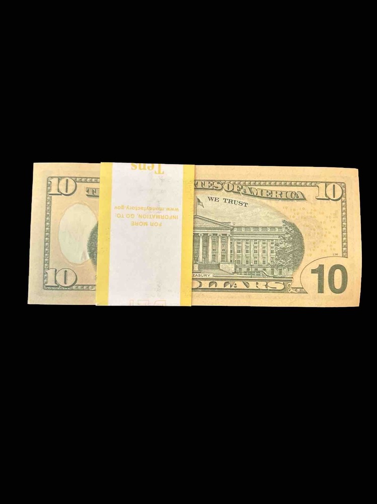 25 ($10 Bills) Sequential Uncirculated - Twenty-five (Ten Dollar Bills) – 2017