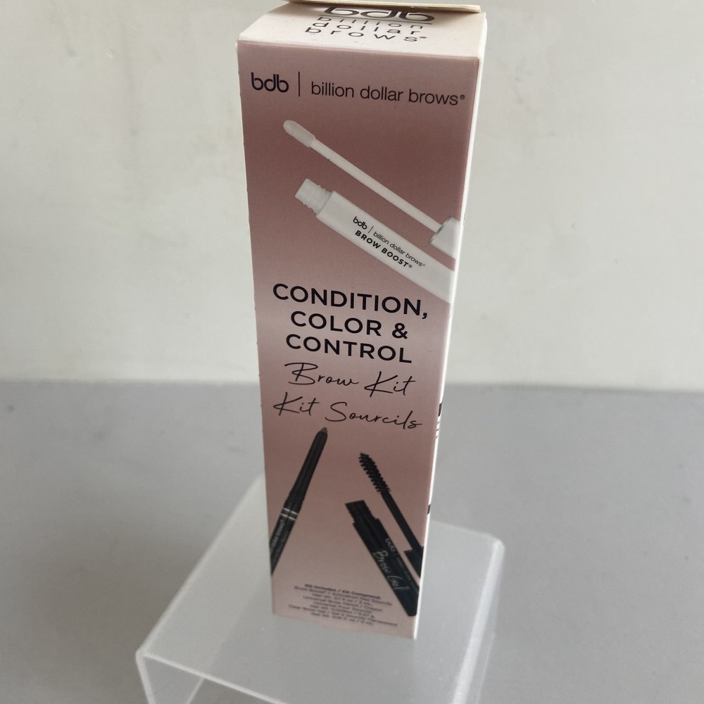 NEW in Box ~ Billion Dollar Brows Condition, Color & Control 3 Pc. Brow Kit