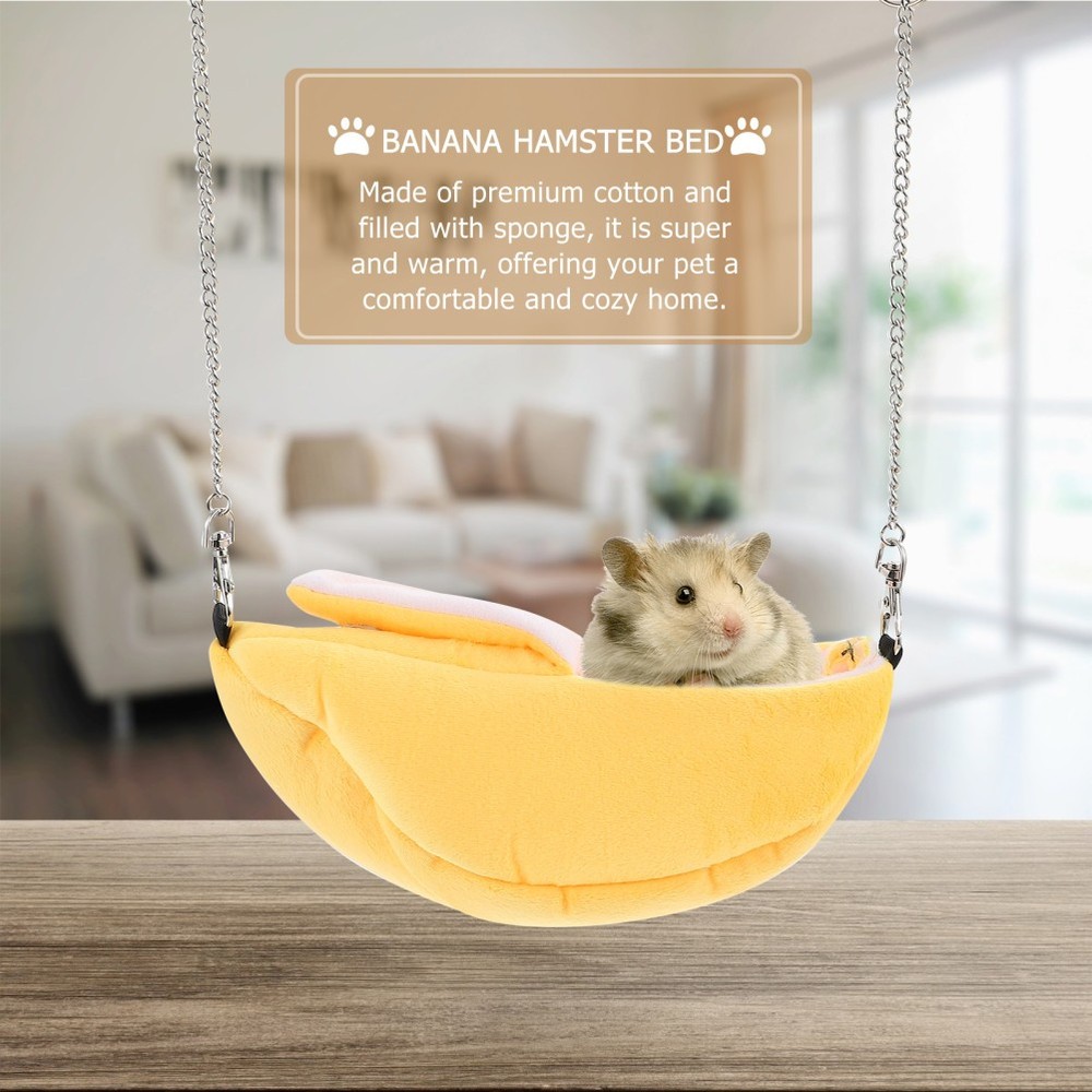 Squirrel Hammock Hampster Bed Fruit Vegetable Cotton Sleeping Nest