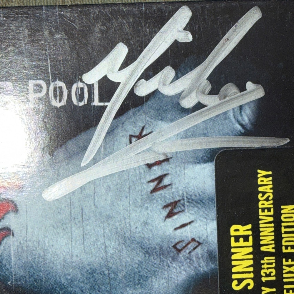 Drowning Pool Sinner Signed CD 3 Autographs New Unopened