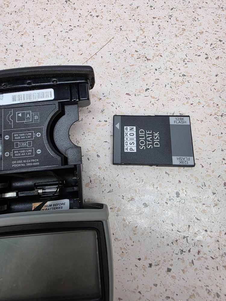 Psion Teklogix Workabout MX Handheld Data Terminal 2MB RAM 128K SSD Tested