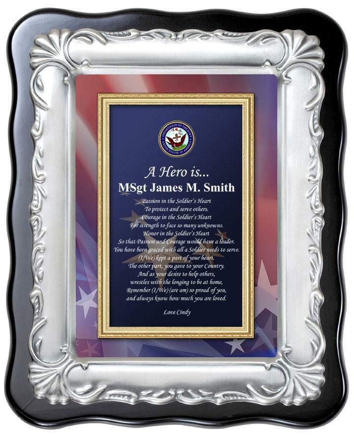 Military Navy Plaque Poem