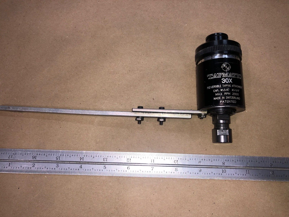 TAPMATIC 30X REVERSIBLE TAPPING ATTACHMENT #0- 1/4"