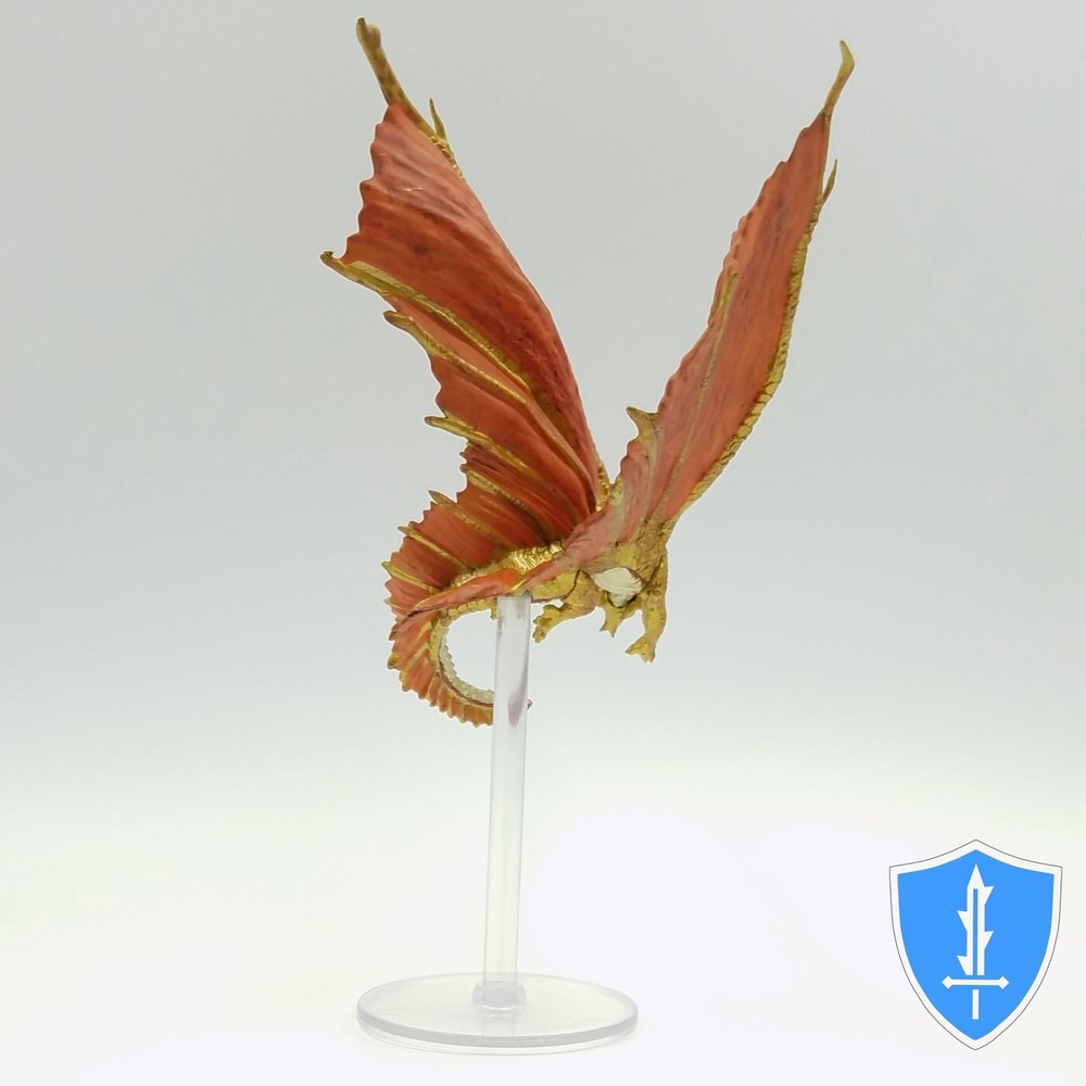 Brass Dragon - Elemental Evil #42 D&D Rare Miniature