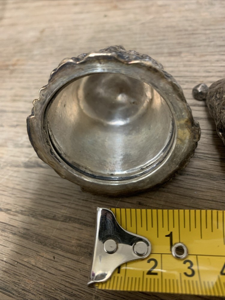 Jewish Etrog sterling Silver 925 box 94.2 gr