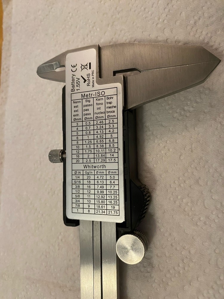LCD Digital Caliper Electronic 150mm Micrometer Measure Tool