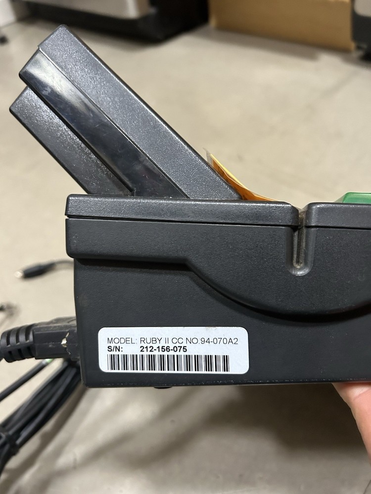 Verifone Gemstone Ruby Super System Computer RU II Model P040 03 530 NOT TESTED