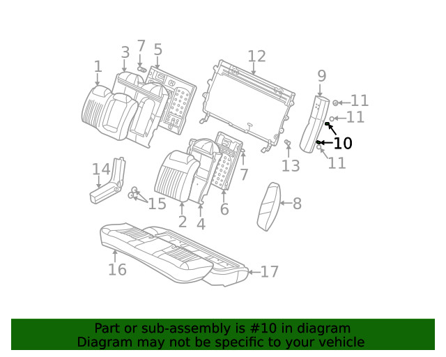 Genuine GM Multi-Purpose Retainer 20635065